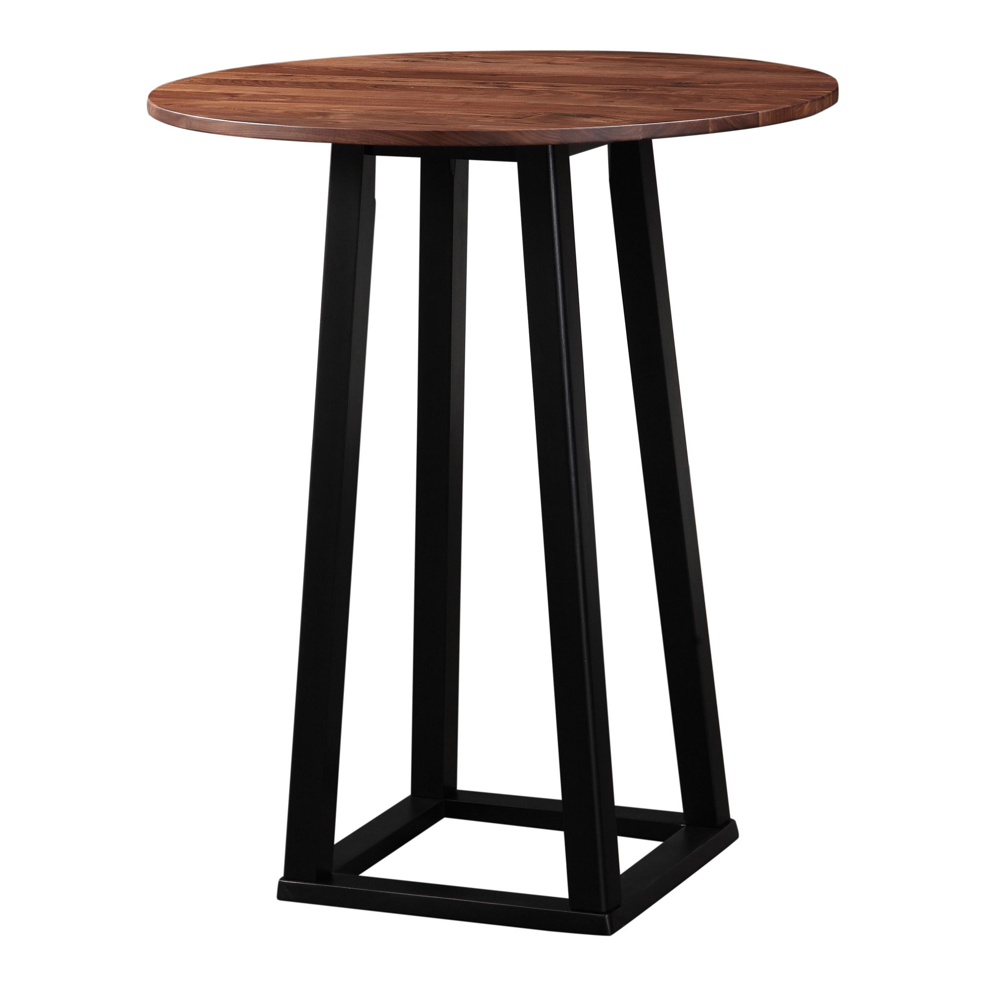 Tri-mesa Bar Table Brown, Counter & Bar Table by Moe's Home, 36" width x 42" height x 36" depth View 2