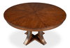 Tower Jupe Dining Table  Med Palladio, by Sarreid, 4'7" length x 4'7" width x 2'6" height thumbnail 11