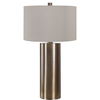 Taria Brushed Brass Table Lamp, by Uttermost, 18" width x 31.5" height x 18" depth thumbnail 4