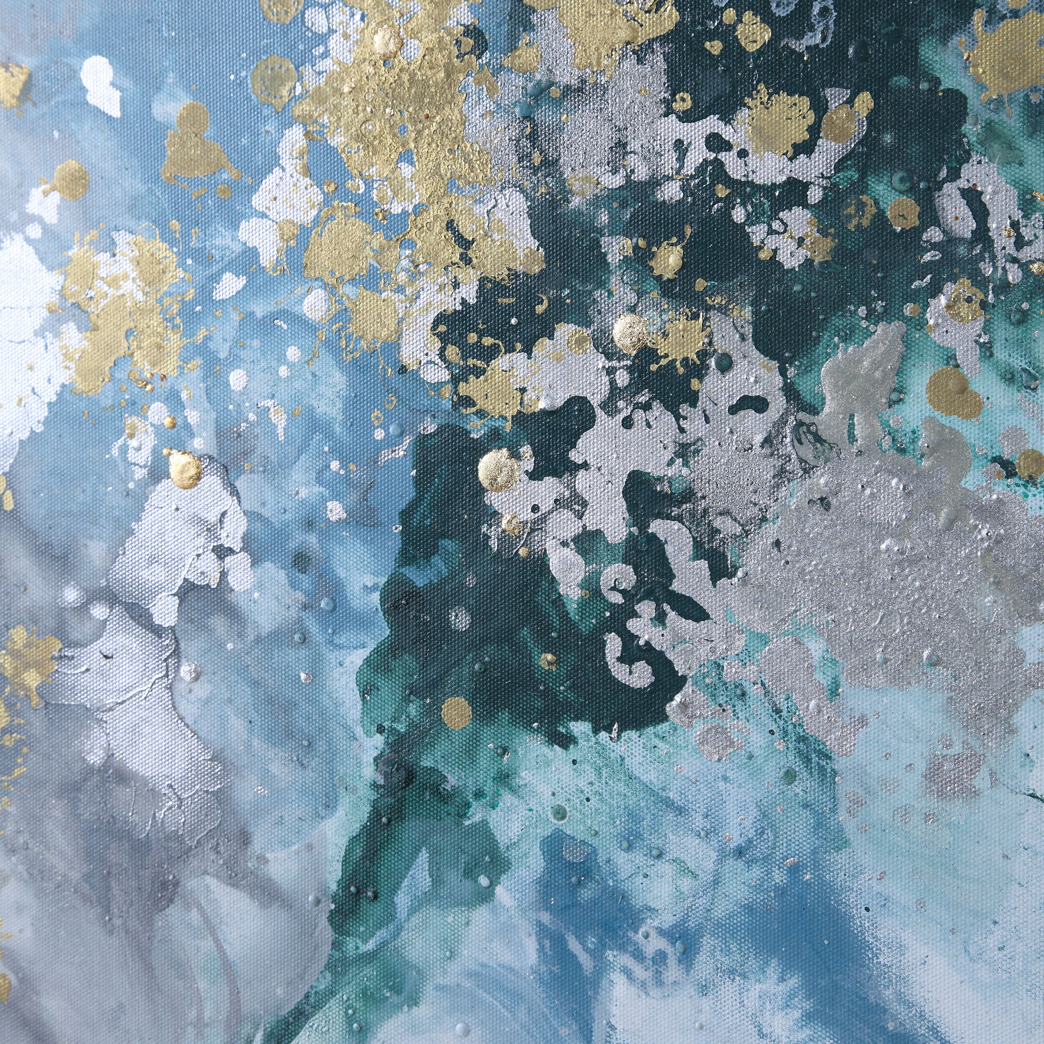 Mercury Hand Abstract Art large image 
