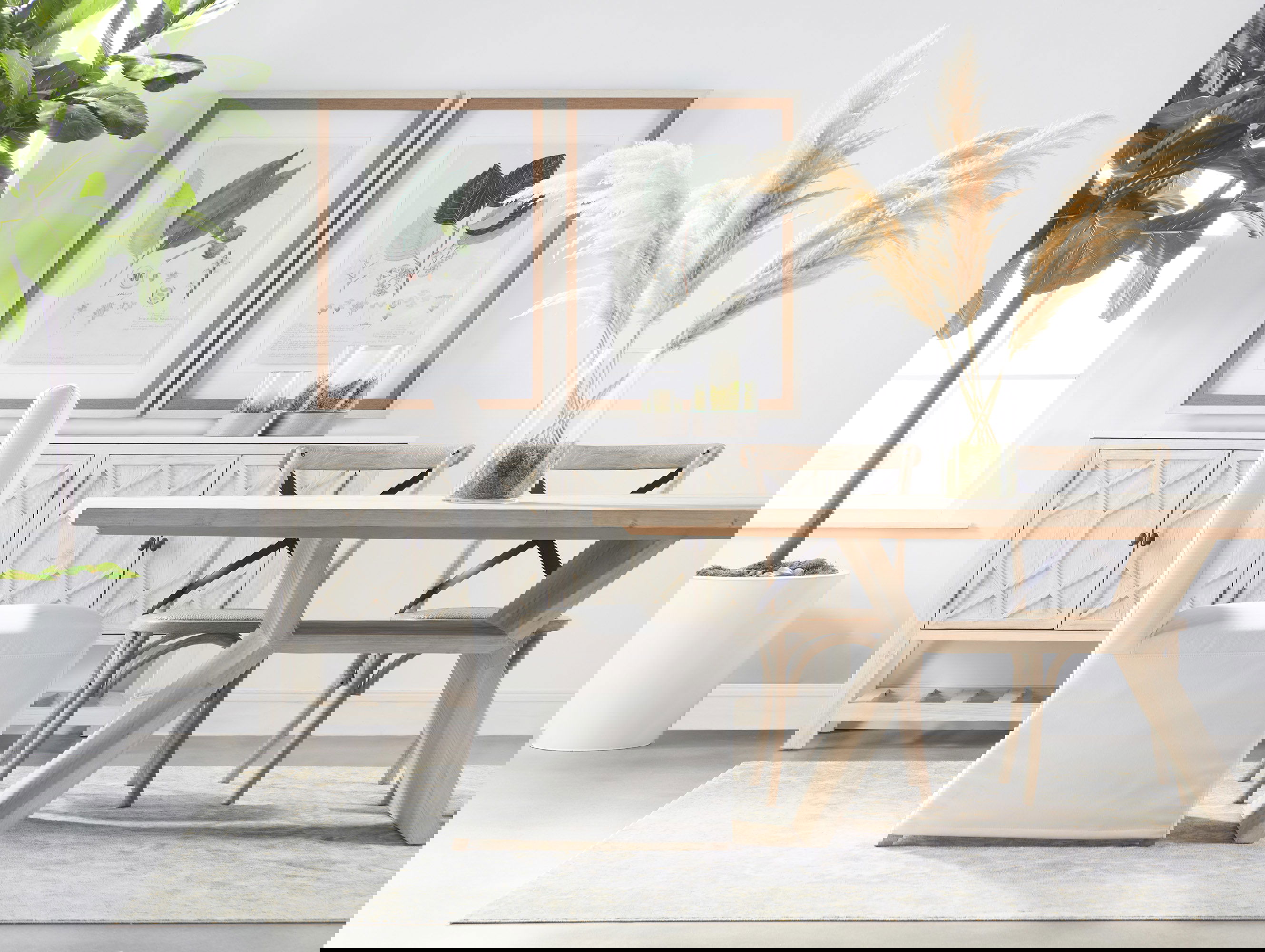 Levi Slipcover Dining Chair, Set of 2, by Essentials for Living, 22" width x 40.5" height x 26" depth View 18