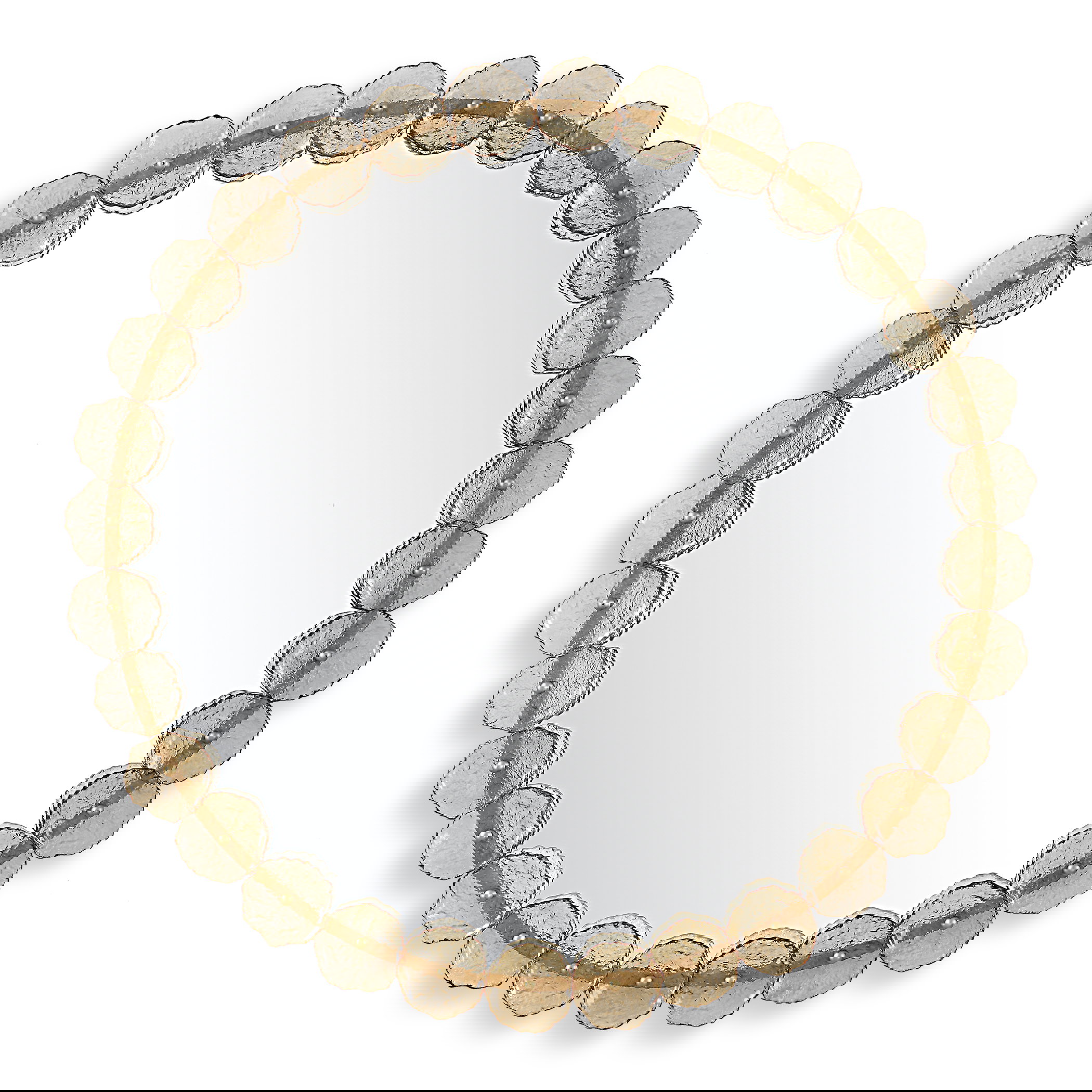 Nolina Round Mirror, by Uttermost, 38.25" width x 38.25" height x 2.12" depth View 2