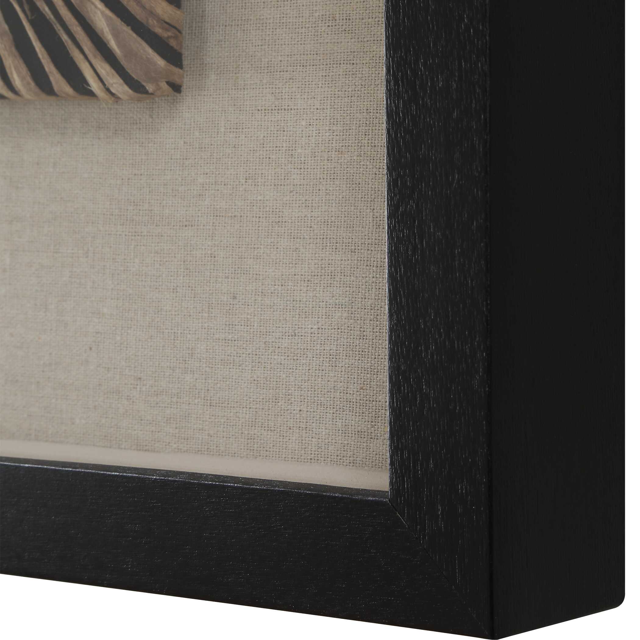 Intertwine Knit Paper Shadow Box Set/2, Sculptural Wall Art by Uttermost, 23.62" width x 23.62" height x 2" depth View 7