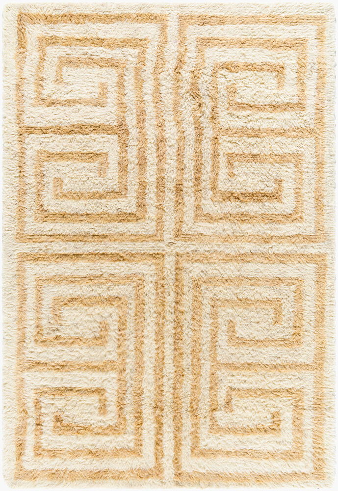 Beni Moroccan Handmade Rug, by Surya, 1'6" length x 1'6" width