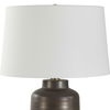 Calderone Bronze Table Lamp, by Uttermost, 18" width x 26.75" height x 18" depth thumbnail 6