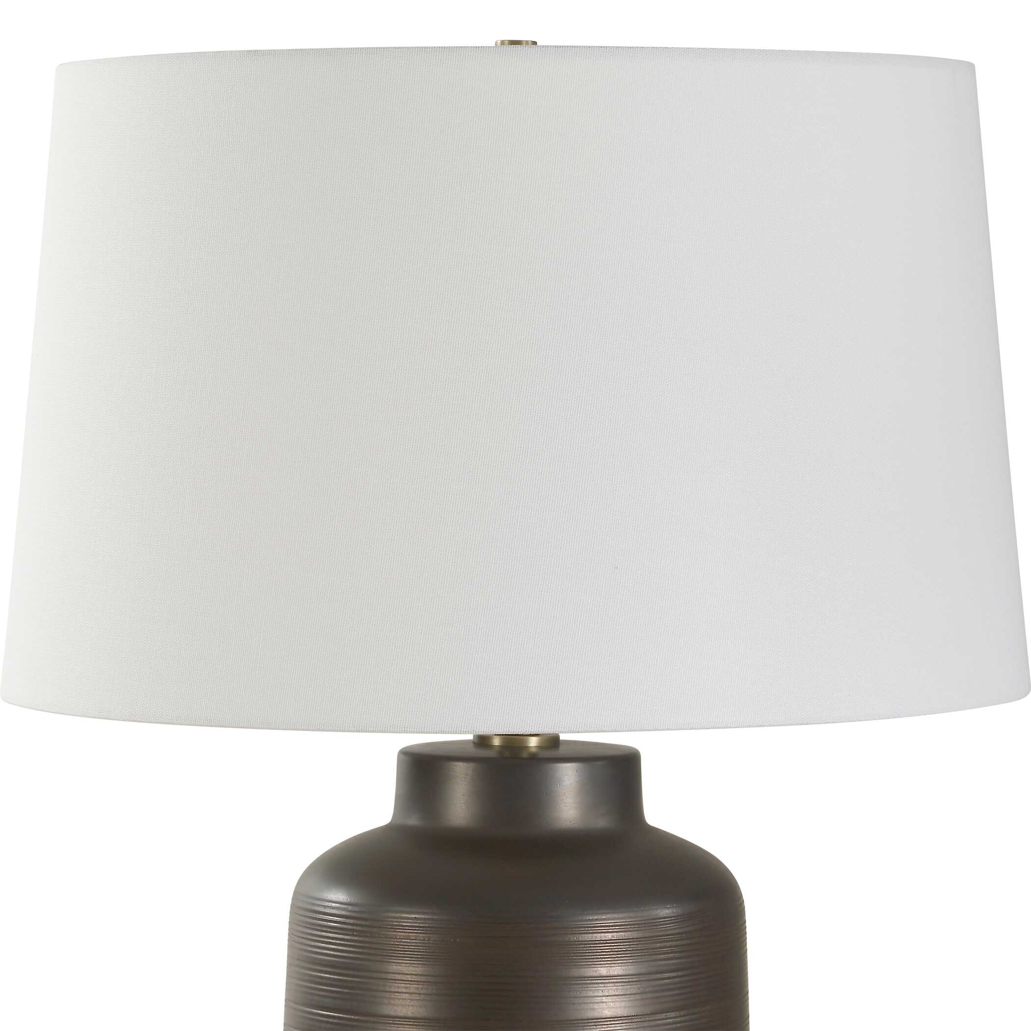 Calderone Bronze Table Lamp large image 