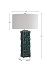 Geometry Green Table Lamp thumbnail 2