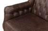 Brooks Leather Tufted 2 Seat Sofa thumbnail 11