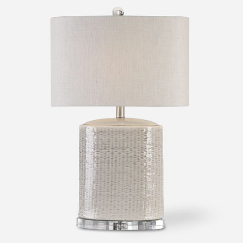 Modica Taupe Ceramic Lamp