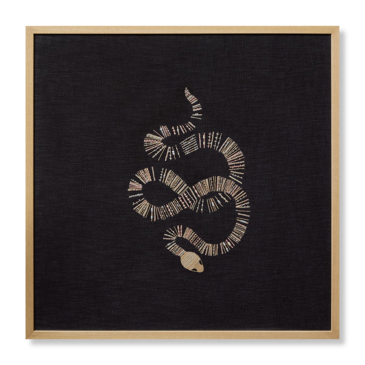 Loloi Snake Eyes Wall Art, Wall Hanging, 30" length x 30" width View 1