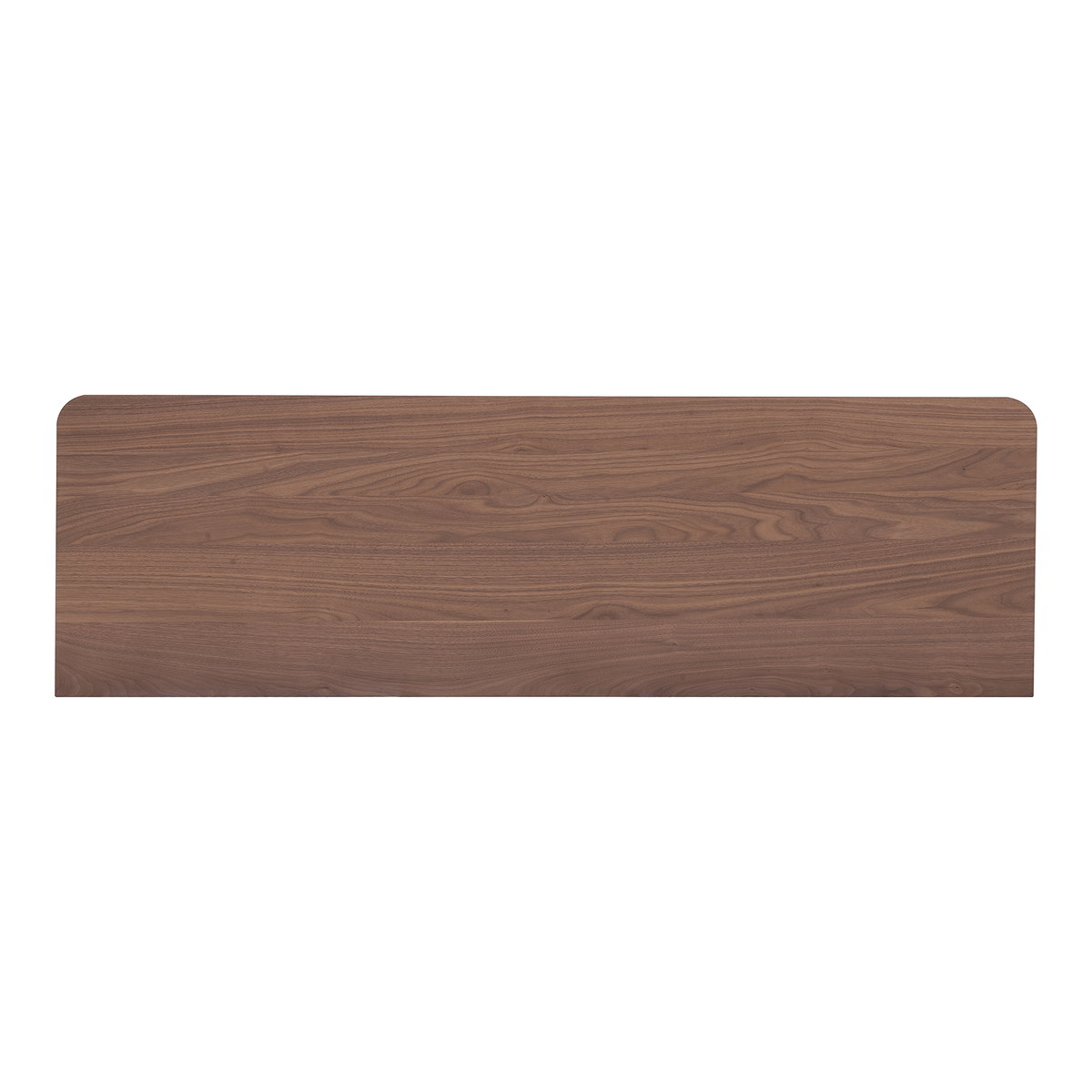 Round Off Dresser Walnut Brown, by Moe's Home, 60" width x 30" height x 19" depth View 6