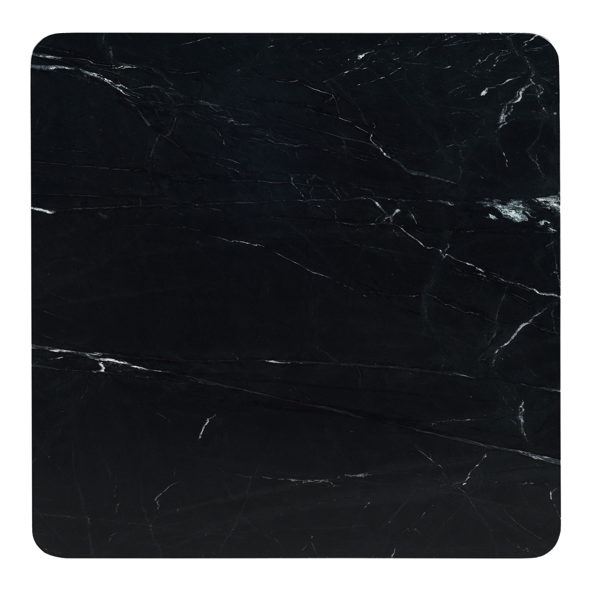 Segment Coffee Table Jetty Black, by Moe's Home, 35.5" width x 13" height x 35.5" depth View 4