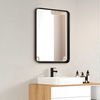 Croften Black Vanity Mirror, by Uttermost, 20.25" width x 30.25" height x 2.25" depth thumbnail 5