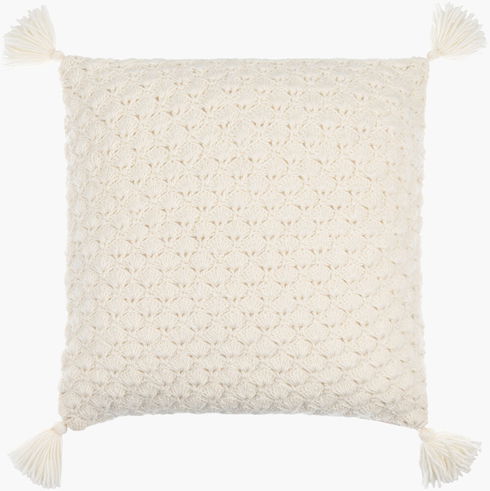 Makrome Accent Pillow