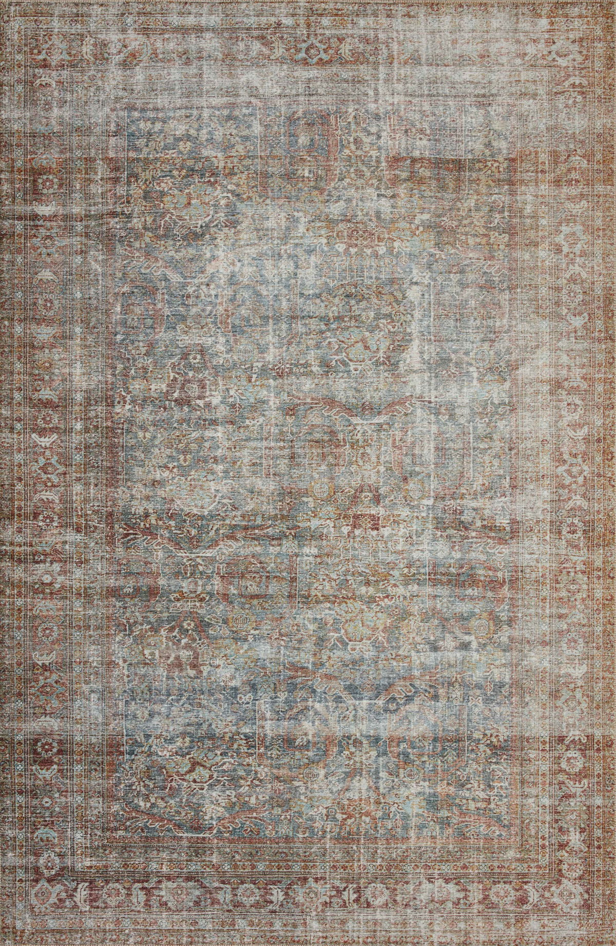 Chris Loves Julia x Loloi Jules Rug, 2' length x 5' width View 1