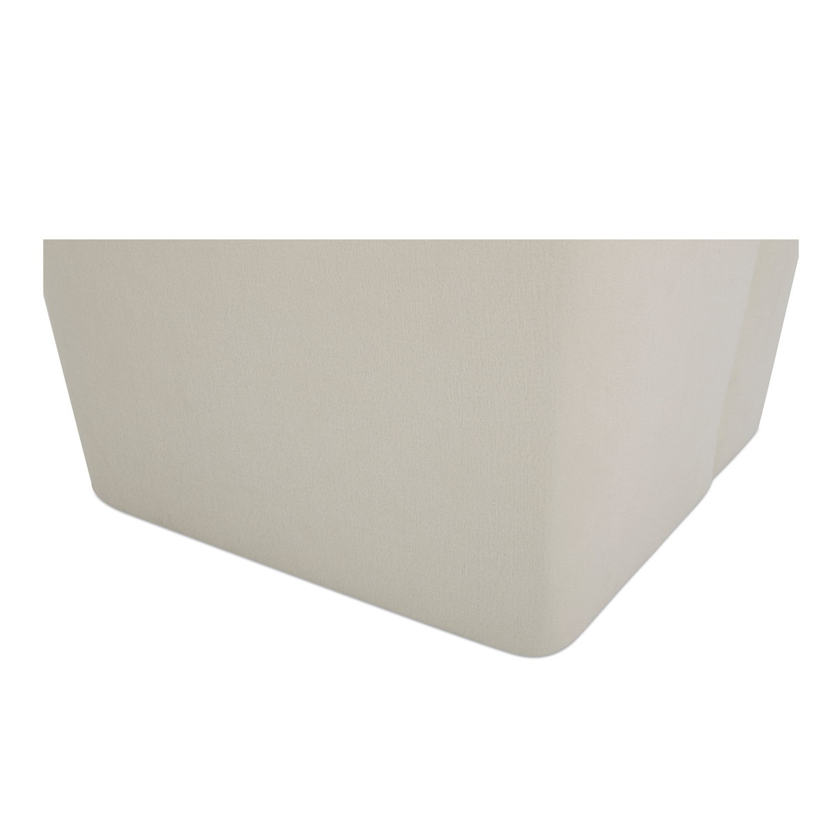 Cormac Rolling Dining Chair Cream, by Moe's Home, 24" width x 33" height x 26" depth View 4