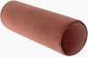 Cotton Velvet Bolster Pillow, Decorative Pillow by Surya, 7" length x 21" width thumbnail