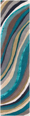 Lounge Handmade Rug, by Surya, 8' length x 2' width thumbnail