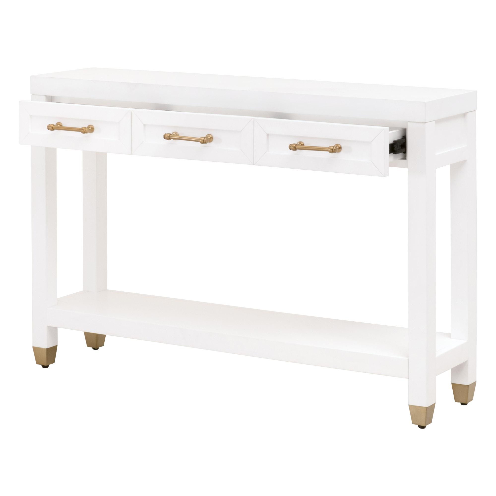 Stella Narrow Console Table, by Essentials for Living, 47.25" width x 31.5" height x 11" depth View 4