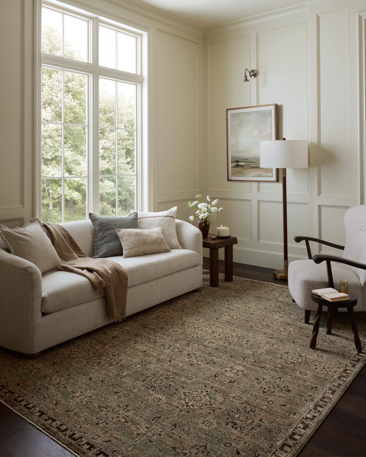 Loloi Briar Rug, 7'10" length x 7'10" width View 2