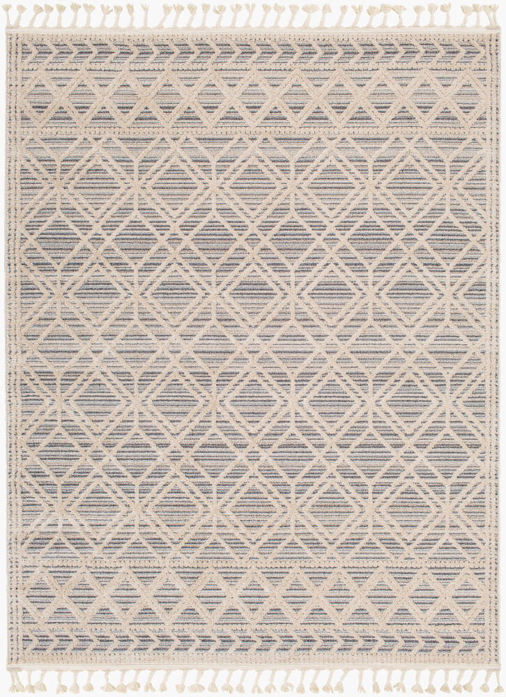 Sofia Machine Woven Rug, by Surya, 6'11.86" length x 5'2.99" width