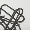 Henderson  Black Metal Paperclip Decorative Object, by Mercana, 10.43" length x 8.27" width x 7.68" height thumbnail 11