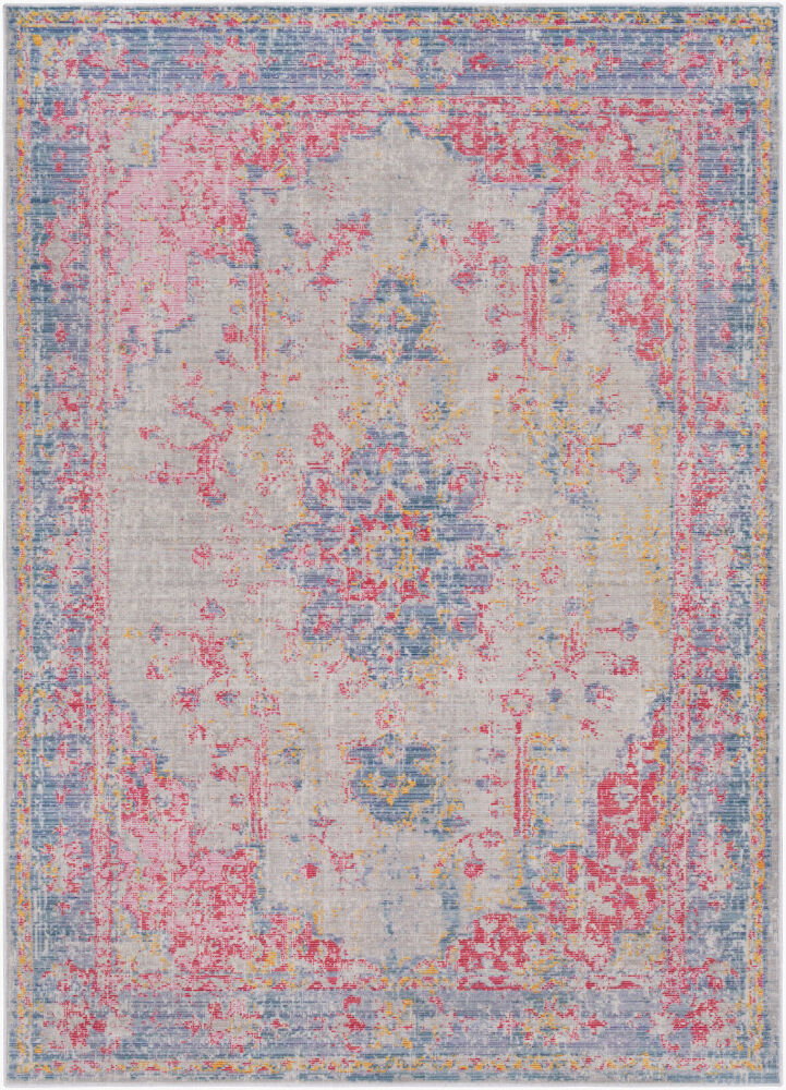 Antioch Machine Woven Rug, by Surya, 7'2.61" length x 5'2.99" width