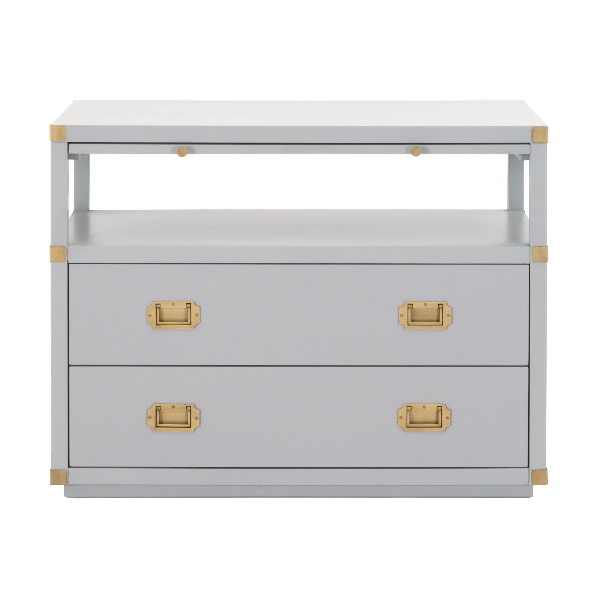 Bradley 2-Drawer Nightstand, by Essentials for Living, 35" width x 27" height x 17.75" depth View 1