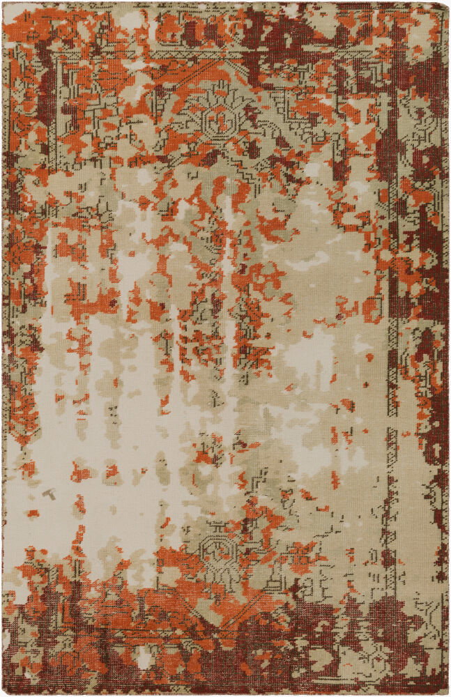 Hoboken Handmade Rug, by Surya, 9' length x 6' width