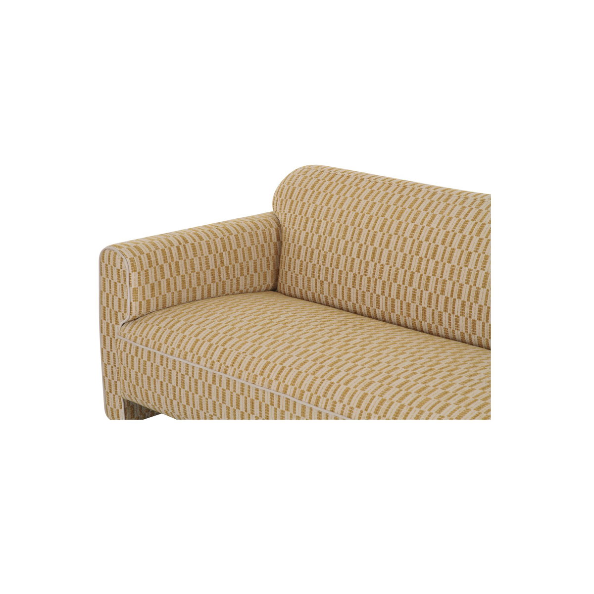 Leo Sofa Chartreuse, Sofas & Sectional by Moe's Home, 90" width x 29.5" height x 33.8" depth View 6