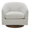 Oscy Swivel Chair Splashed White, Accent Chair by Moe's Home, 31" width x 28" height x 31" depth thumbnail 1
