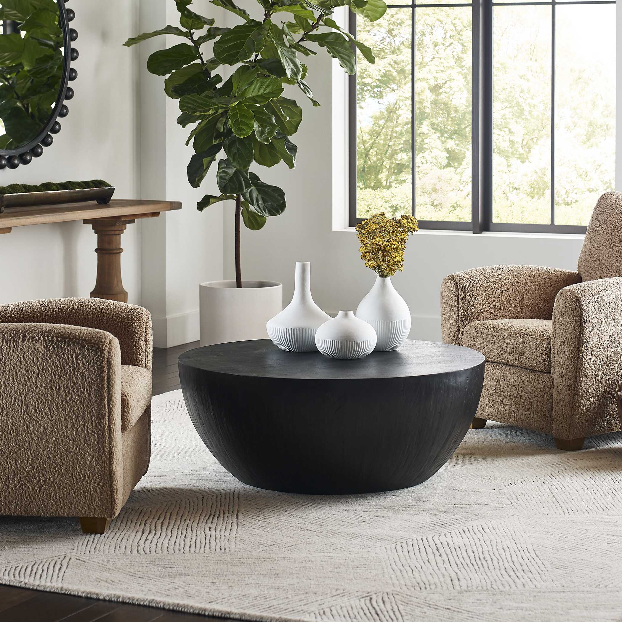 Lark Ebony Coffee Table large image 