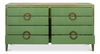 Gabriella Chest Of Drawers, Watercress, Cabinets & Chest by Sarreid, 76" length x 22" width x 40" height thumbnail 9