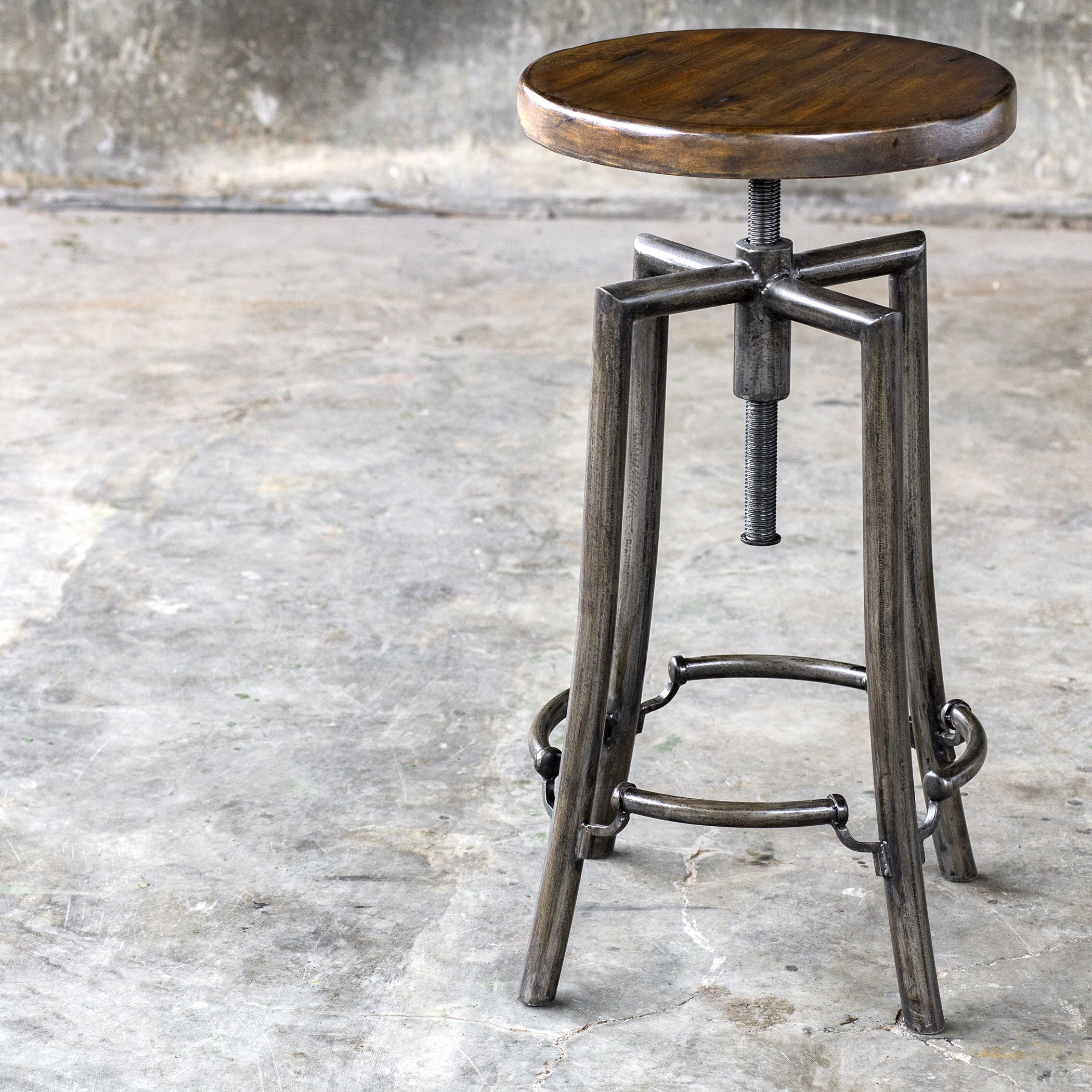 Westlyn Industrial Bar Stool large image 