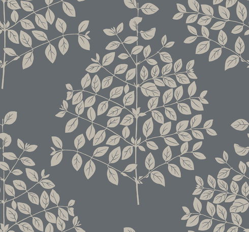Tender Dark Grey Wallpaper