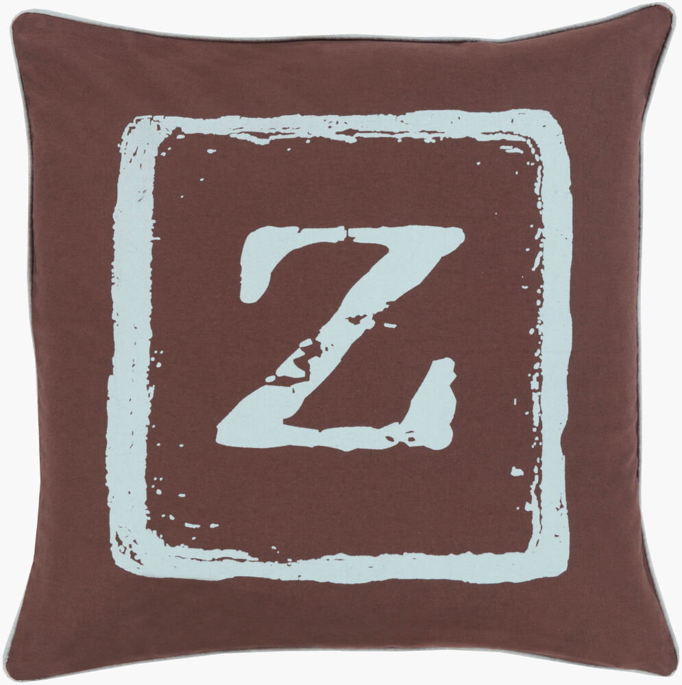 Big Kid Blocks Accent Pillow, Decorative Pillow by Surya, 18" length x 18" width
