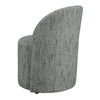 Roll With It Teal Dining Chair 7 Roll With It Teal Dining Chair thumbnail 7