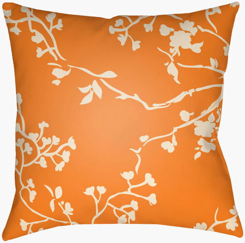 Chinoiserie Floral Accent Pillow