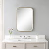 Malay Vanity Mirror, by Uttermost, 1'8.12" width x 2'6" height x 1.5" depth thumbnail 2