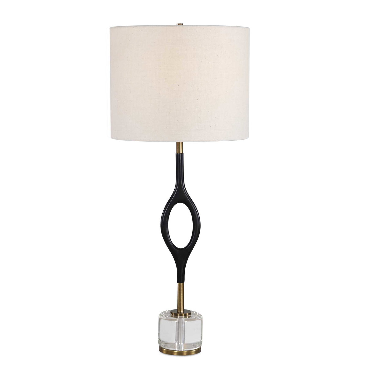 Maryam Cordless LED Buffet Lamp, Table Lamp by Uttermost, 13" width x 30.25" height x 13" depth View 1