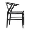 Bernice Dining Chair Black, by Dovetail, 22.44" width x 31.3" height x 24.72" depth thumbnail 3