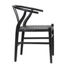 Bernice Dining Chair Black, by Dovetail, 22.83" width x 30.87" height x 25.3" depth thumbnail 3