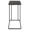 Cavern Stone & Iron Accent Table, Side & End Table by Uttermost, 17.9" width x 24" height x 12" depth thumbnail 7