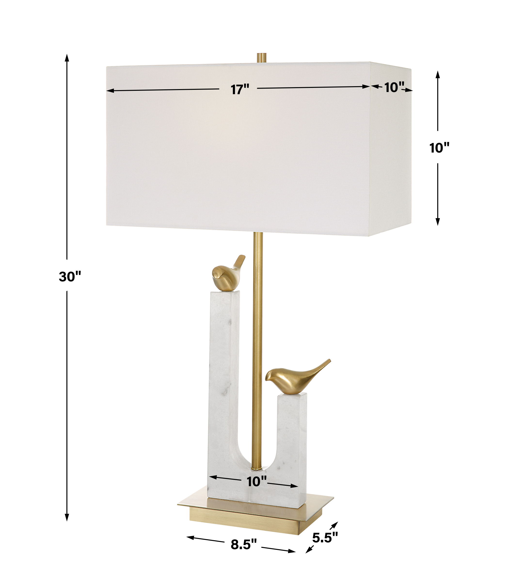 Songbirds Table Lamp large image 