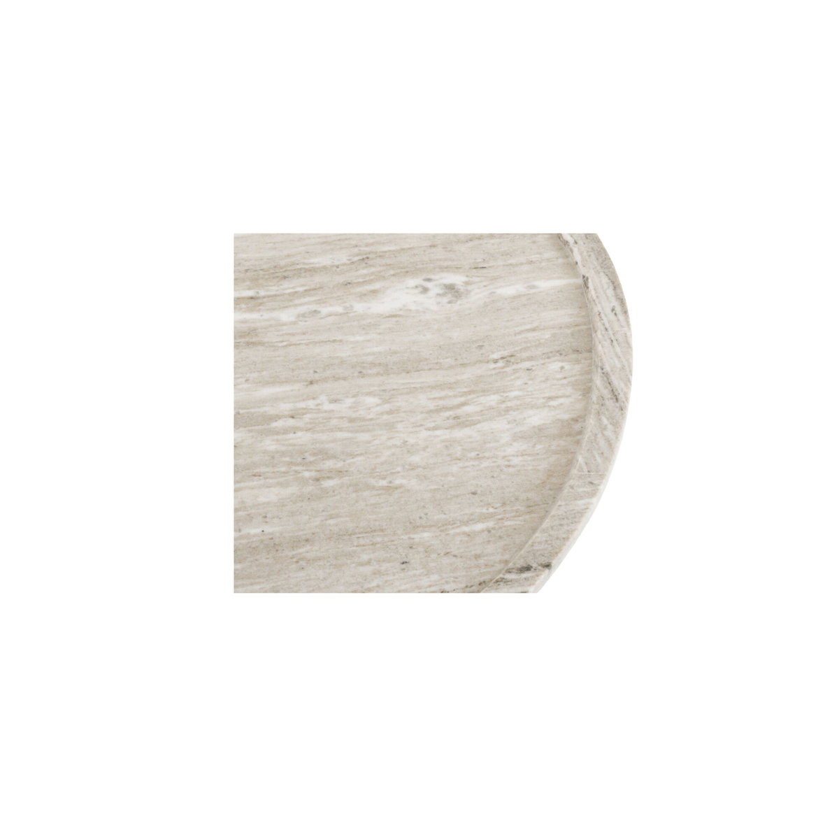 Kimberley Coffee Table White Marble, by Moe's Home, 34" width x 16" height x 34" depth View 4