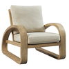 Barbora Wooden Accent Chair thumbnail 3