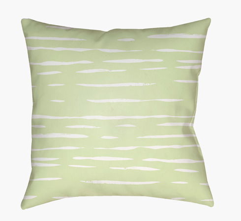 Painted Stripes Accent Pillow