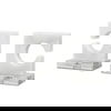 Clarin White & Gray Bookends, S/2 thumbnail 0