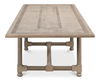 Jurow Equestrian Dining Table, Barn Grey, by Sarreid, 88" length x 42" width x 30" height thumbnail 3