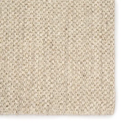 Naturals Sanibel Ivory/White Solid Hand-Tufted Area Rug